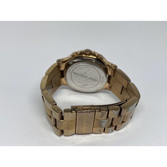 Michael Kors Runway MK5223 Womens Stainless Steel Analog Dial Quartz Watch MP210 - Picture 10 of 12